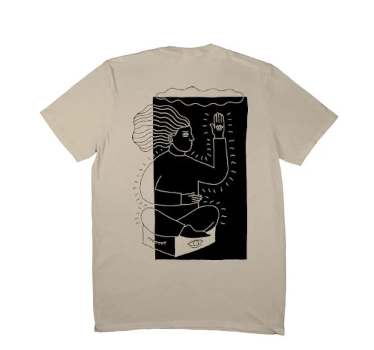 "Man of Two Visions" T-shirt design for Mulk.co