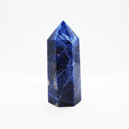 Sodalite repesents inution and wisdom in crystal divination