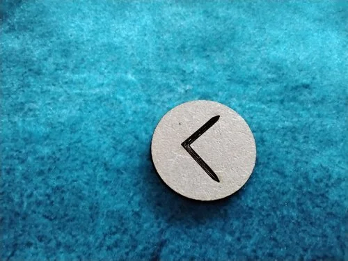 Kenaz represents torch and is the rune of fire