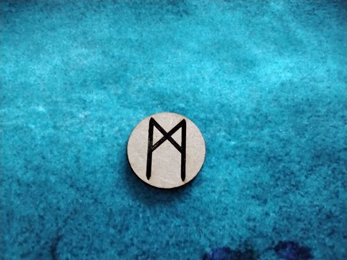 Mannaz represents humanity and is the rune of humanity