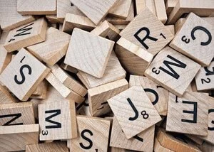 Scrabble tiles are an inventive way to work with alphabet divination