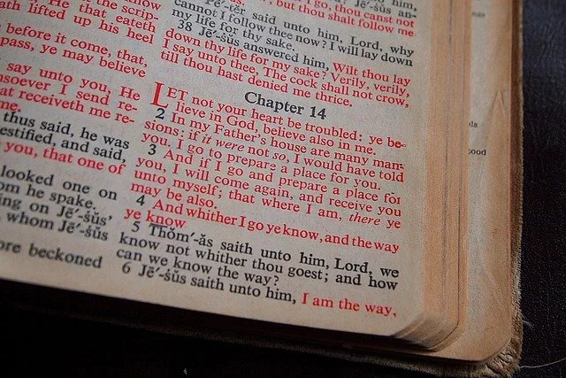 People traditionally practised bibliomancy with quotes from the bible