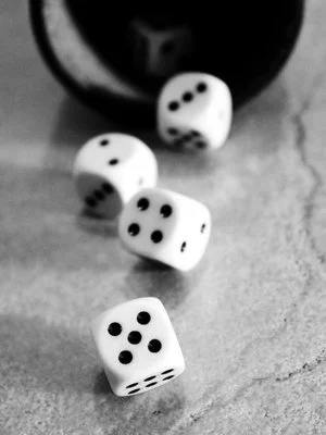 Dice divination typically uses 2 or 3 dice