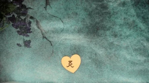 The letter F represents fire in the pagan witch symbols