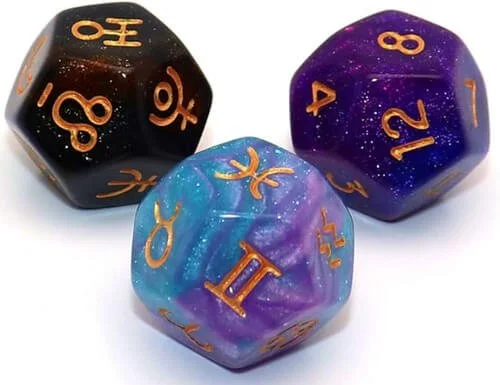 Astrology dice