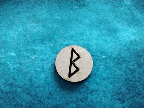 Berkana represents birch tree and is the rune of fertility and growth