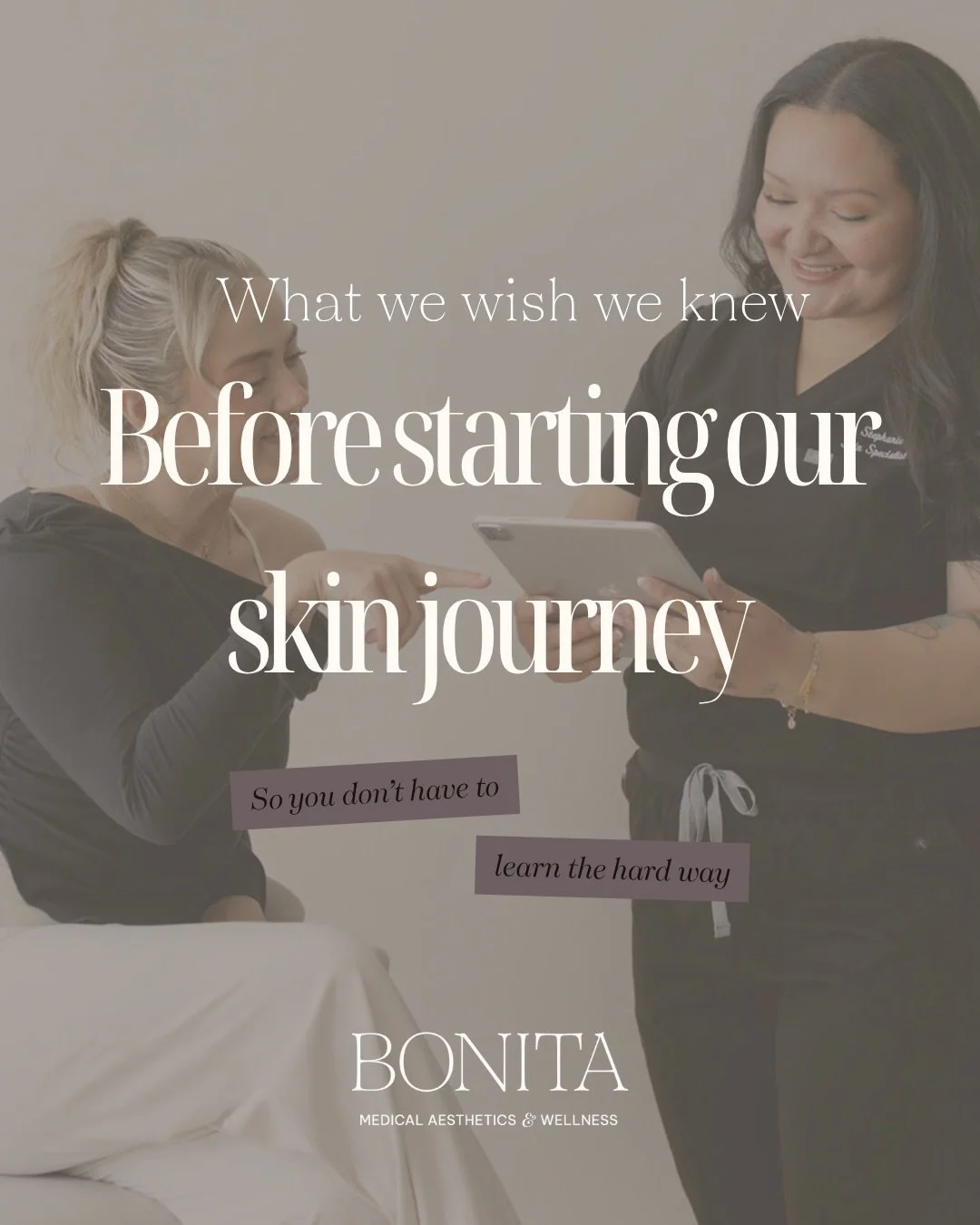 We talk to women every week who are frustrated with their skin and convinced they&rsquo;re doing something wrong.

Most of the time, they aren&rsquo;t. Skin changes with hormones, stress, sleep, and time, and it was never supposed to look the same ev