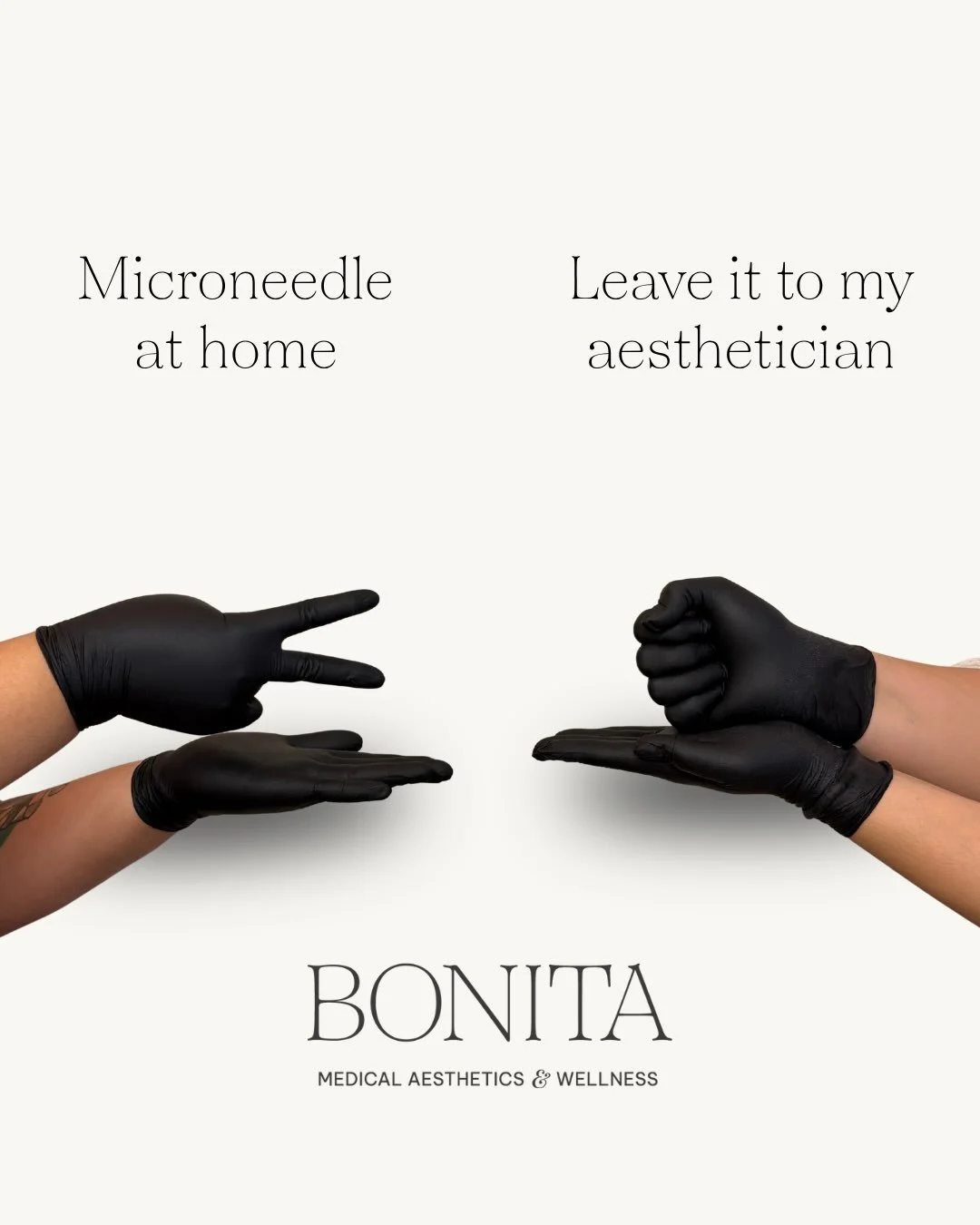 Our take on the trend 🤍

A plan built for your skin will get you further than the latest viral product, and that plan always starts with a conversation.

𝘽𝙤𝙣𝙞𝙩𝙖 𝙈𝙚𝙙𝙞𝙘𝙖𝙡 𝘼𝙚𝙨𝙩𝙝𝙚𝙩𝙞𝙘𝙨
♡ Call/Text: 519-404-3444
♡ 1369 King St. N., 