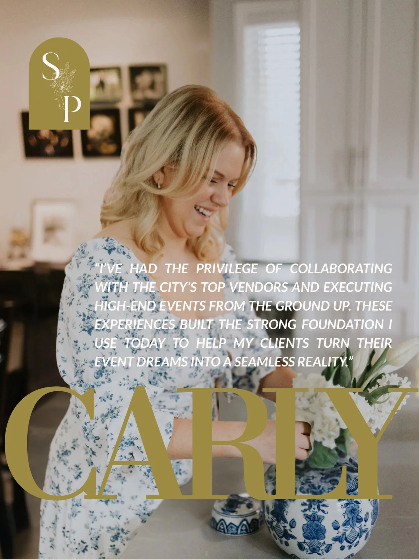 Please join me in giving the warmest welcome to our newest planner, Carly! 

With over 12 years in hospitality and a background in Marketing + Tourism Management from BCIT, Carly has built an incredible career bringing high-end events to life across 