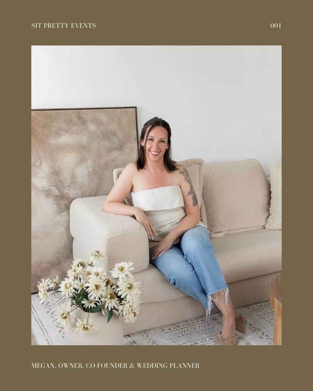 Say hello to our co-founder, Meg✨🤍

-

"Sit Pretty Events started as a passion project (and yes, a chair rental business), but it quickly became something much bigger than I ever imagined. What I&rsquo;m most proud of today isn&rsquo;t simply h