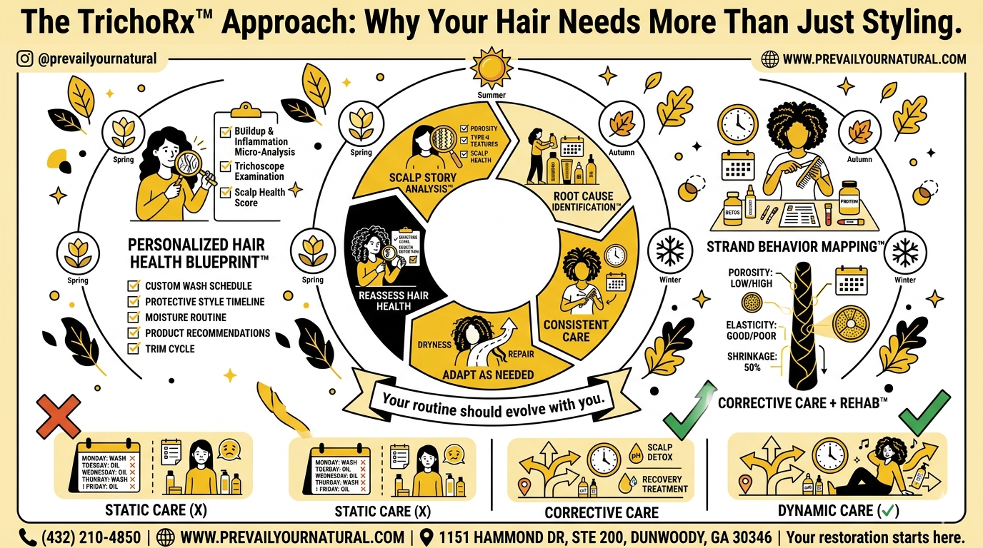 The TrichoRx™ Approach: Why Your Hair Needs More Than Just Styling