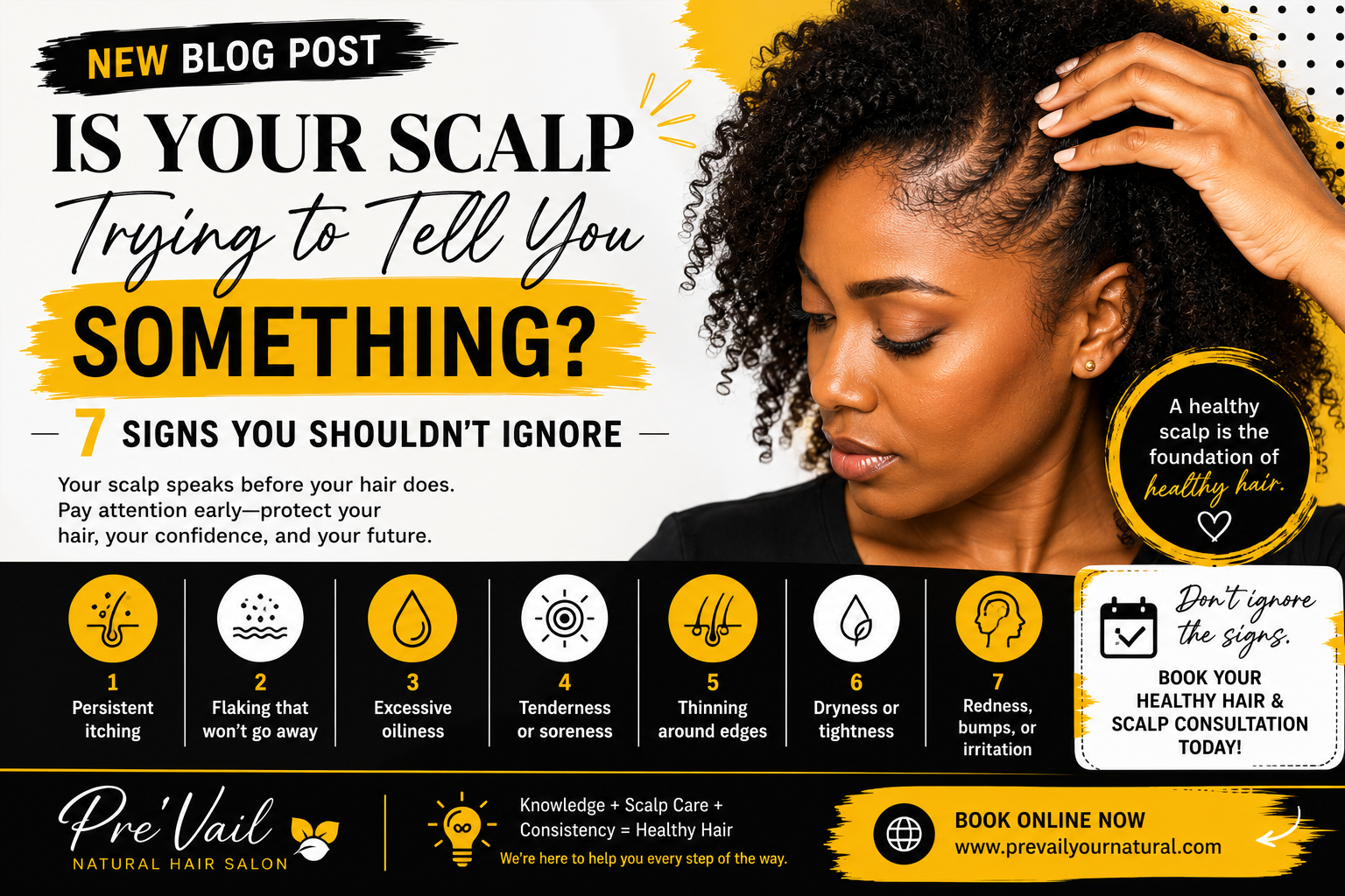 Is Your Scalp Trying to Tell You Something? 7 Signs You Shouldn't Ignore