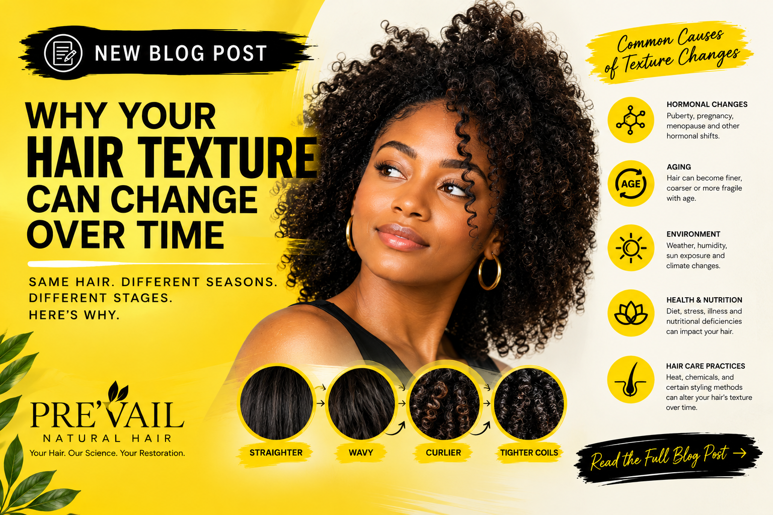 Why Your Hair Texture Can Change Over Time