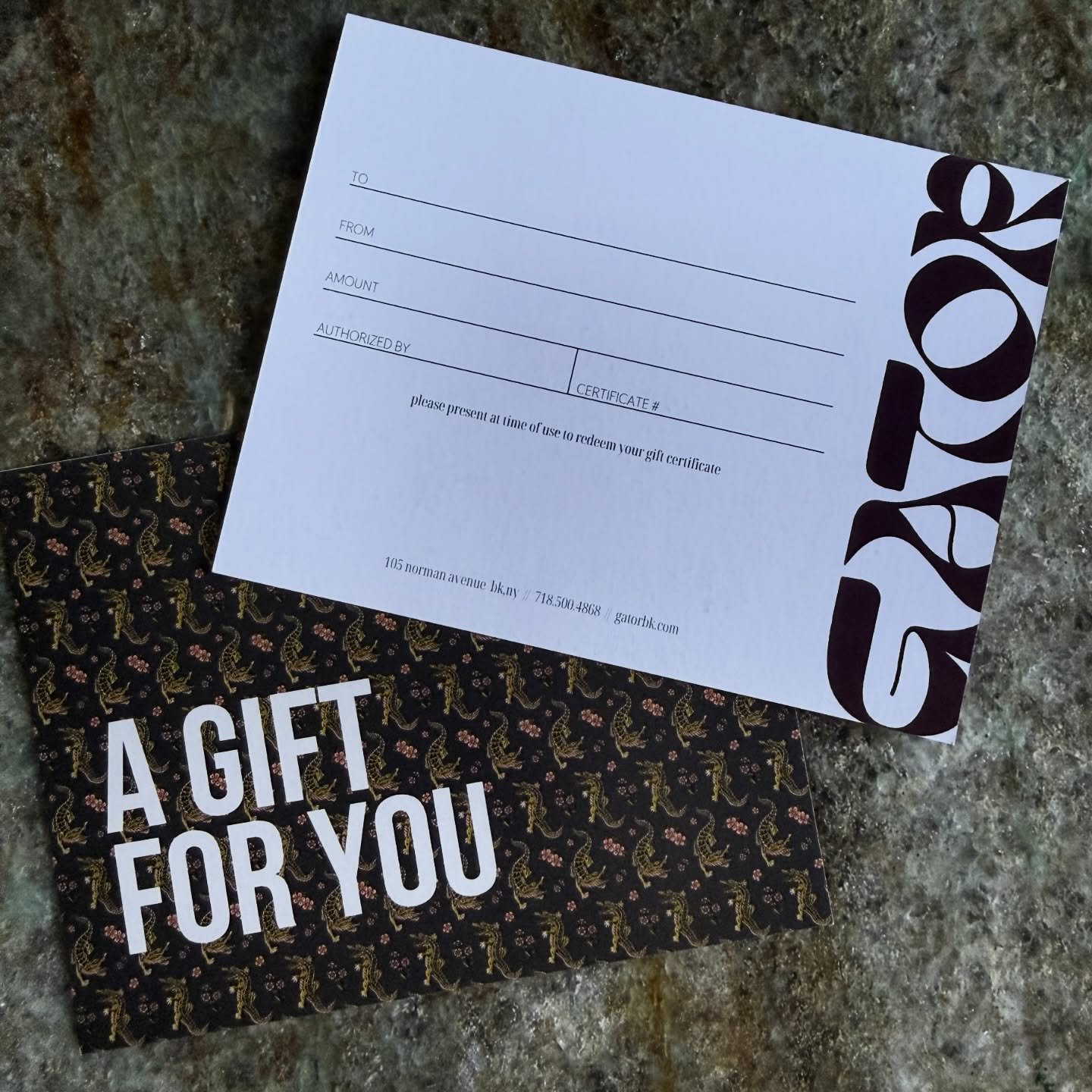 We will be closed Christmas Eve and day this year, but it&rsquo;s not too late for a last minute gift! Stop by (or call) tonight and tomorrow for a Gator gift card&hellip;the perfect stocking stuffer for all your loved ones.