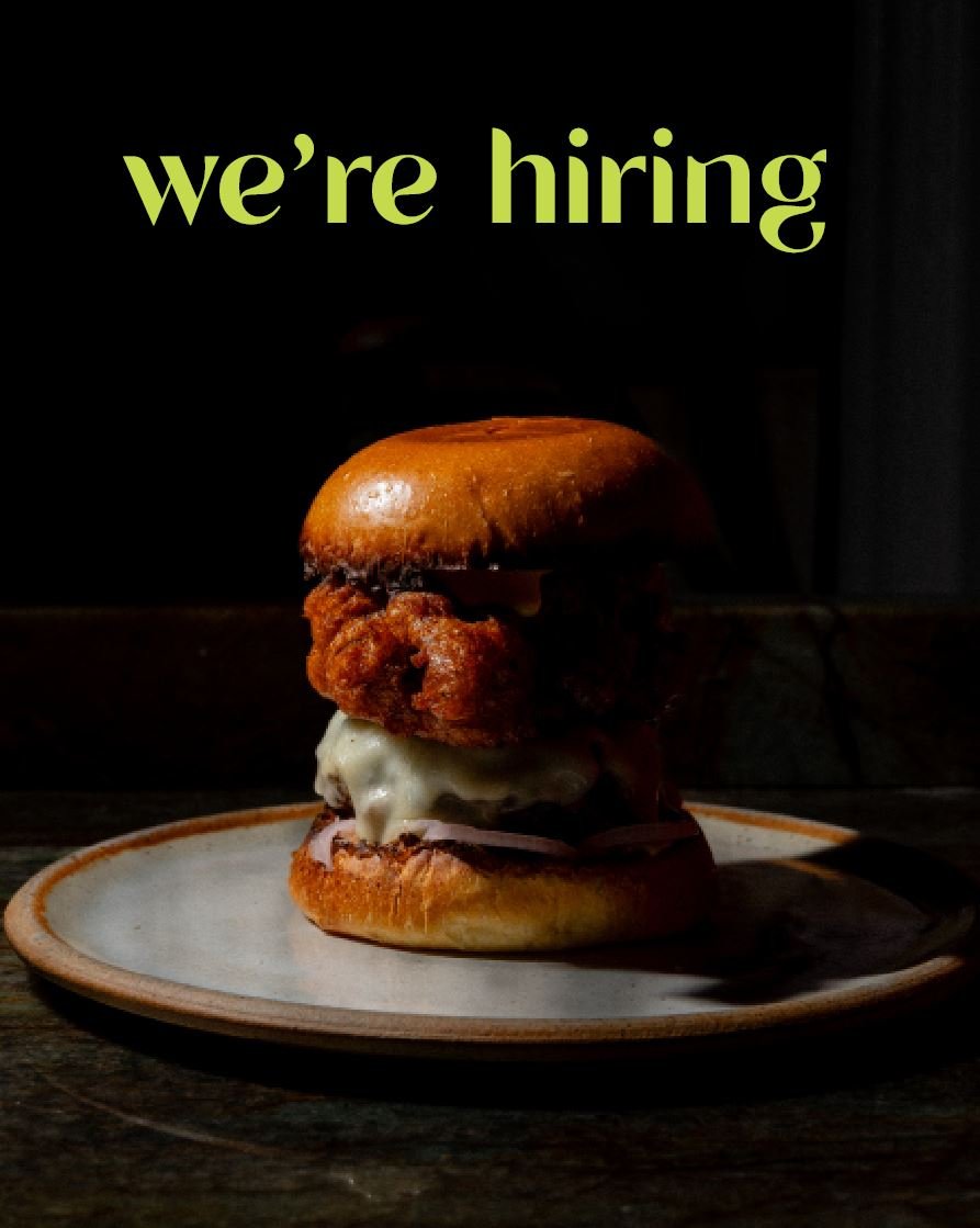 We're looking for cooks!

If you're passionate about sustainability, full utilization of ingredients, seasonality, and love a small team...we may be perfect for you. 

We're currently looking for strong cooks with upscale/casual and fast-paced kitche