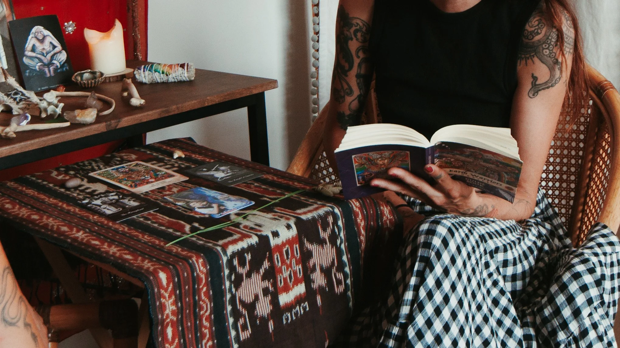 Oracale card reading for tattoo ceremony