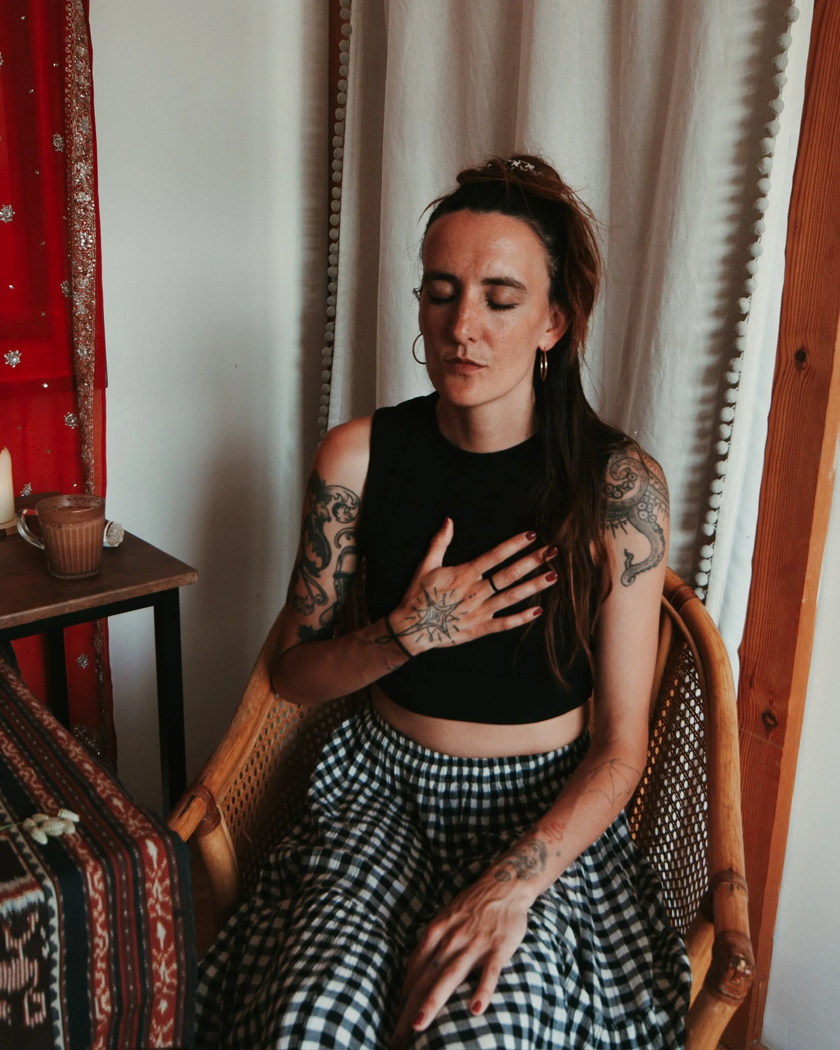 Alice Boydell Tattoo Ceremony Holder and astrologer