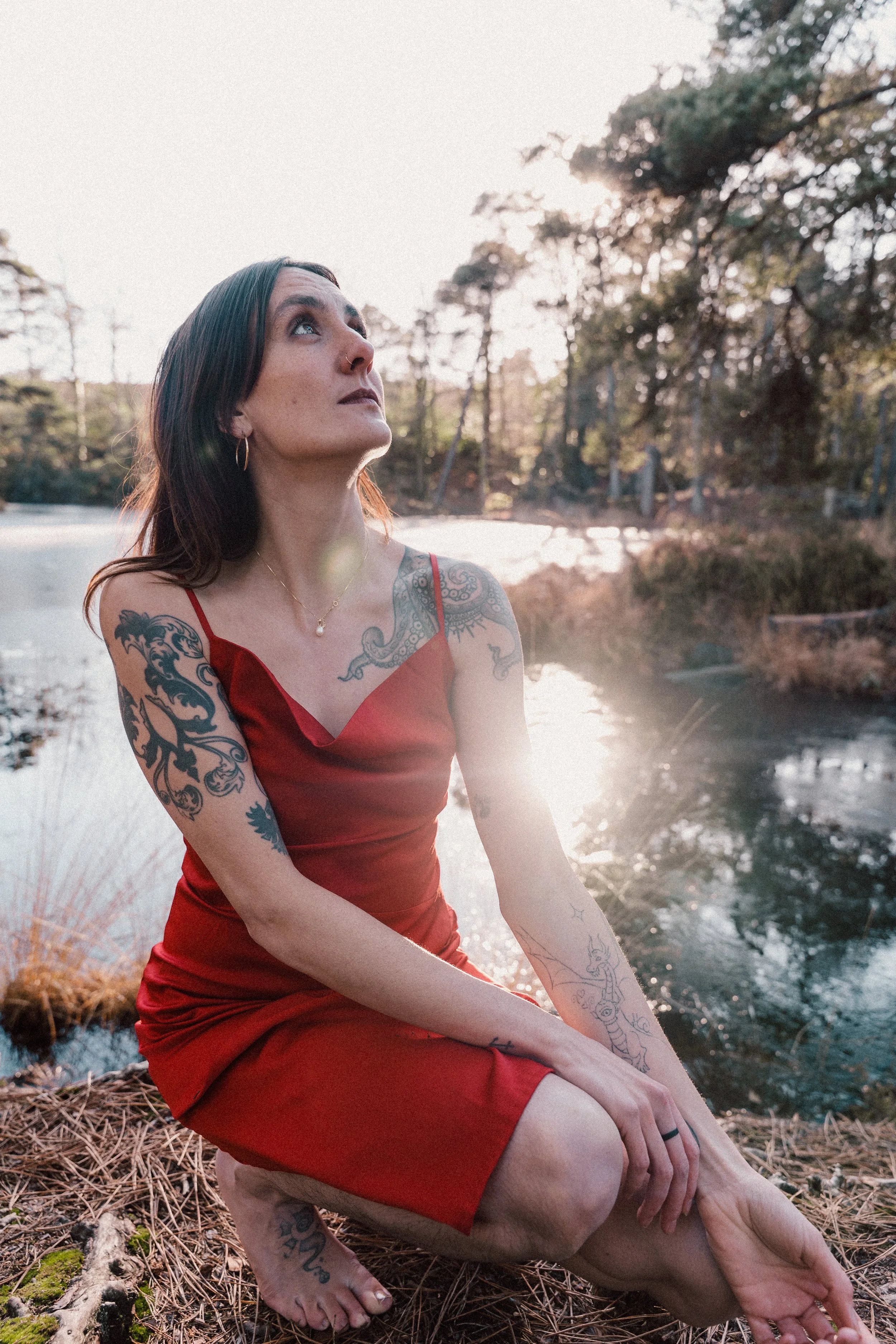 Alice Boydell, ceremonial tattoo artist and evolutionary astrologer in Devon UK