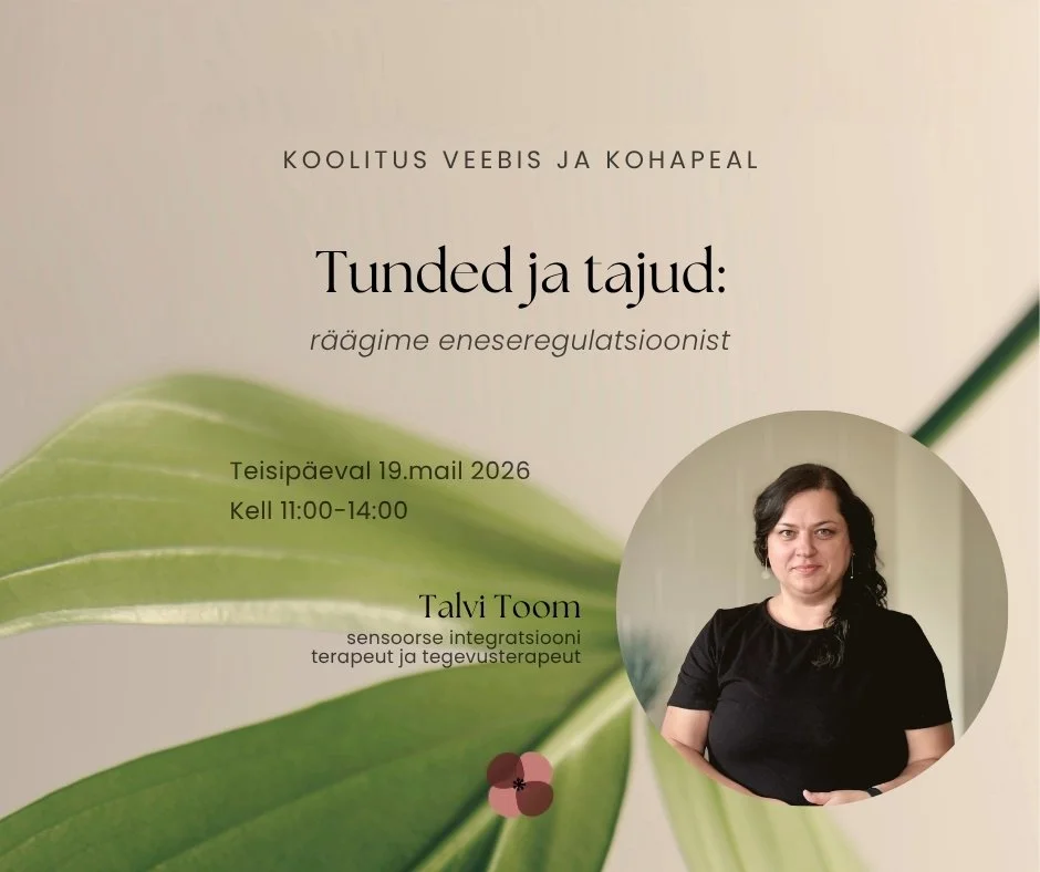 Tunded ja tajud: räägime eneseregulatsioonist