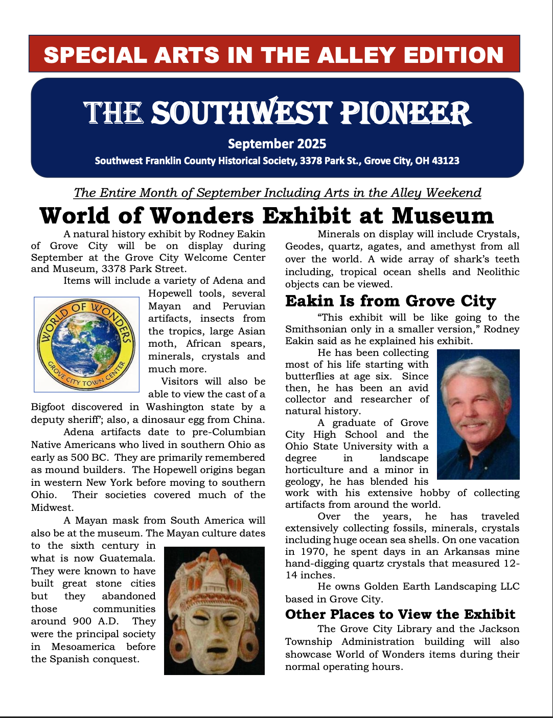 Arts in the Alley 2025