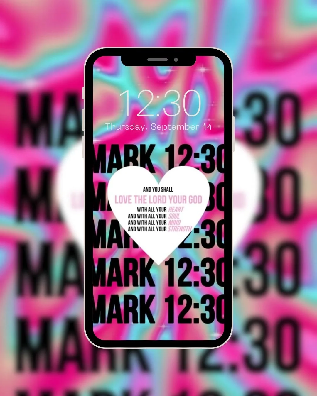 Mark 12:30 v4 Wallpaper