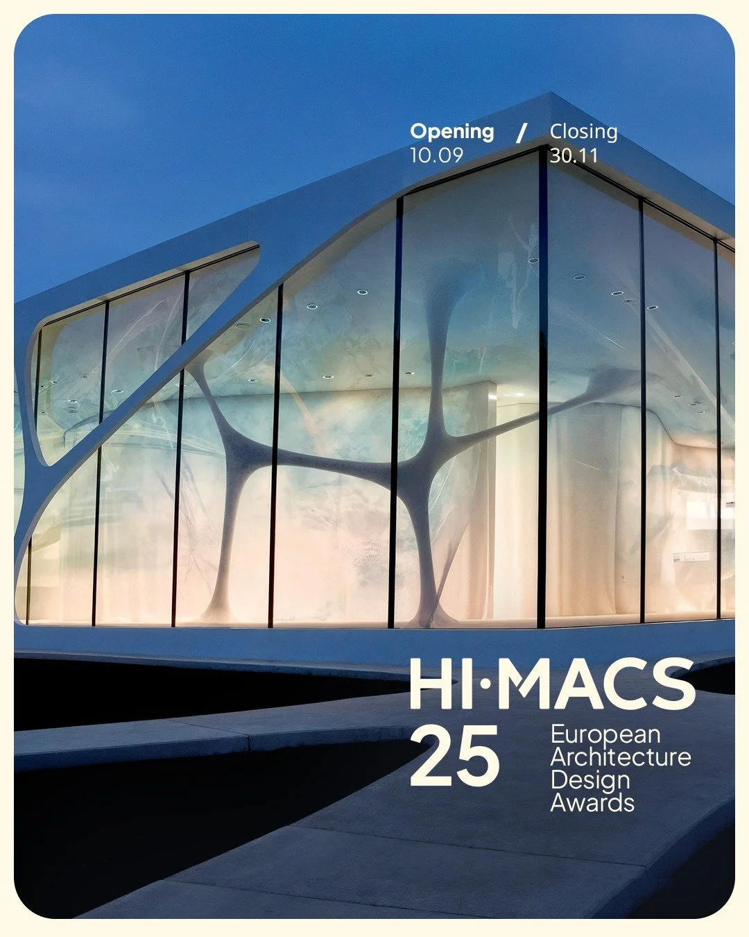 𝗠𝗼𝗿𝗲 𝗱𝗮𝘆𝘀 𝘁𝗼 𝘁𝗮𝗸𝗲 𝘆𝗼𝘂𝗿 𝗽𝗿𝗼𝗷𝗲𝗰𝘁 𝘁𝗼 𝘁𝗵𝗲 𝗻𝗲𝘅𝘁 𝗹𝗲𝘃𝗲𝗹!

The HIMACS Design Awards 2025 submission deadline is now extended until 30 November.

Whether it&rsquo;s a bold kitchen, a serene spa, or a sculptural retail sp