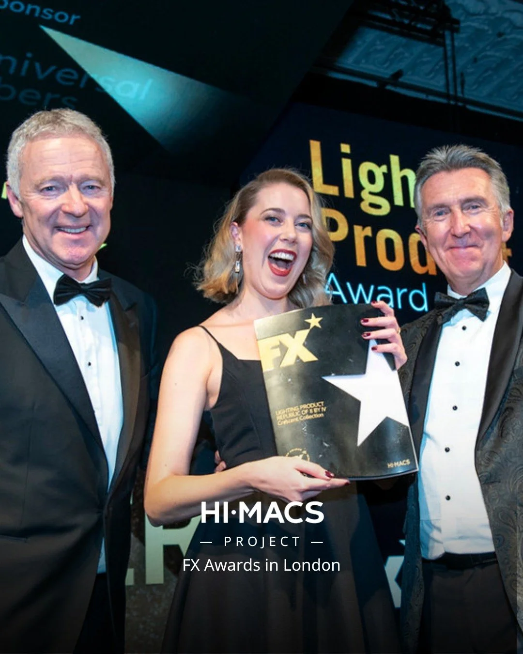 𝗕𝗮𝗰𝗸 𝗼𝗻 𝘁𝗵𝗲 𝘀𝗽𝗼𝘁𝗹𝗶𝗴𝗵𝘁ⵑ
The FX Design Awards are back, and once again, HIMACS was proud to support this major event in the British interior design calendar.

Bringing together leading designers, architects and industry professionals,