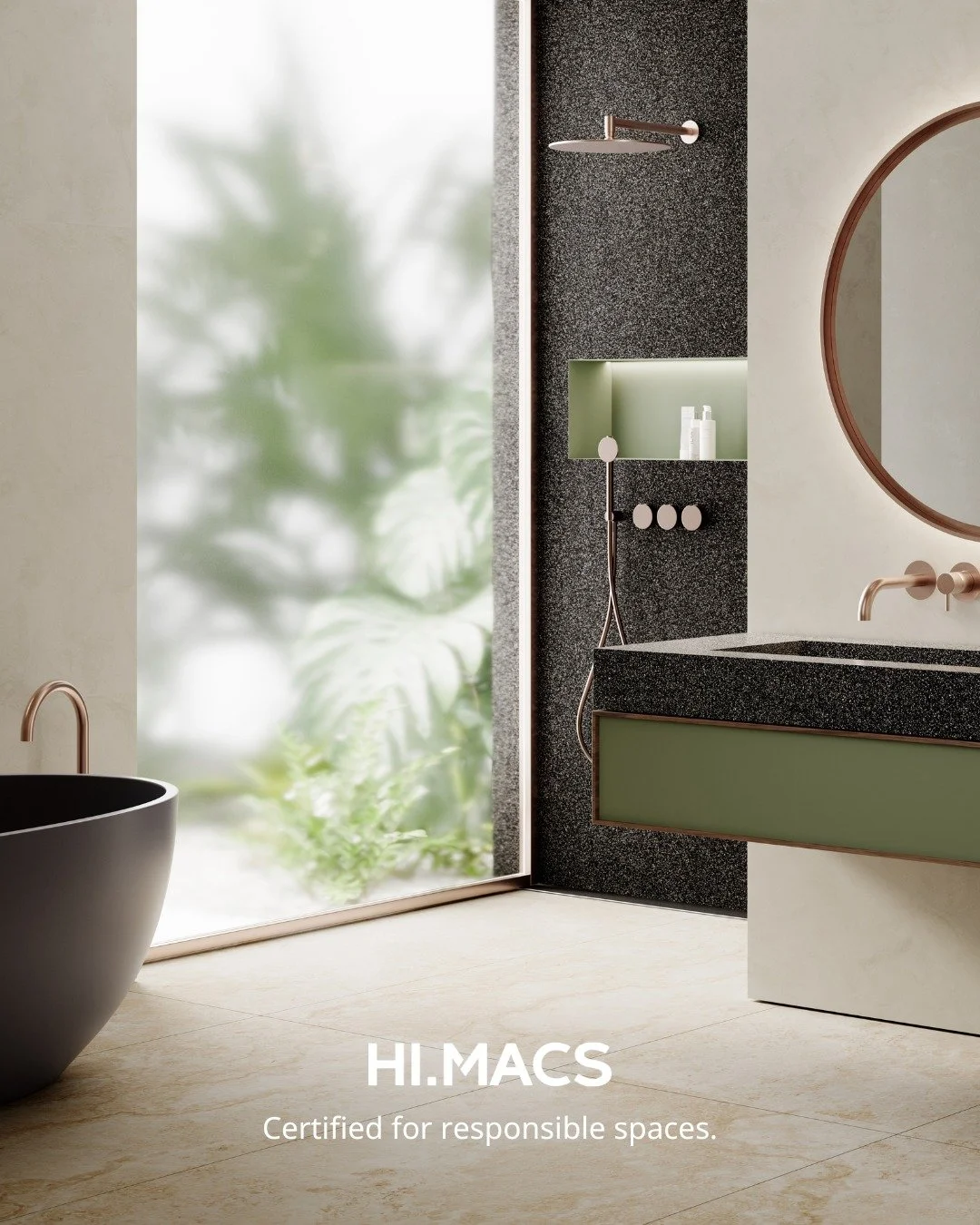 𝗥𝗲𝘀𝗽𝗼𝗻𝘀𝗶𝗯𝗹𝗲 𝗱𝗲𝘀𝗶𝗴𝗻 𝘀𝘁𝗮𝗿𝘁𝘀 𝘄𝗶𝘁𝗵 𝗯𝗲𝘁𝘁𝗲𝗿 𝗺𝗮𝘁𝗲𝗿𝗶𝗮𝗹𝘀 🌱

This year, more HIMACS colours integrate SCS-certified recycled content, combining refined aesthetics with durability, hygiene and low-emission performance.
