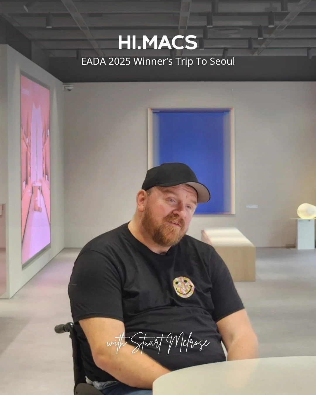 From award-winning ideas to unforgettable experiences! 🇰🇷

Following his victory at the HIMACS European Architecture &amp; Design Awards 2025, designer Stuart Melrose won a trip to Seoul to discover the world behind HIMACS, and get inspired by Kore