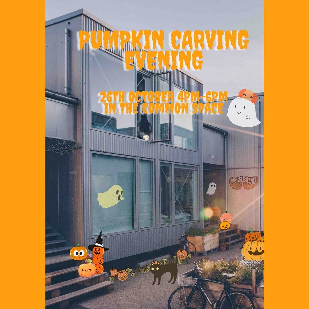 Haaalloween Howdy! 🎃 Calling all Villagers at Refshale&oslash;en! 🧡 This thursday Villager, Rebecca is celebrating the spoopy season hosting a Pumpkin Carving Evening!   Thank you Rebecca for being a Village Creator and for inviting new and old-tim