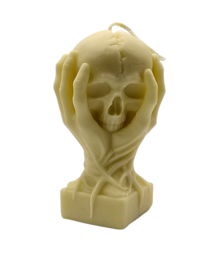 Skull & Hands Soy Wax Blend Candle