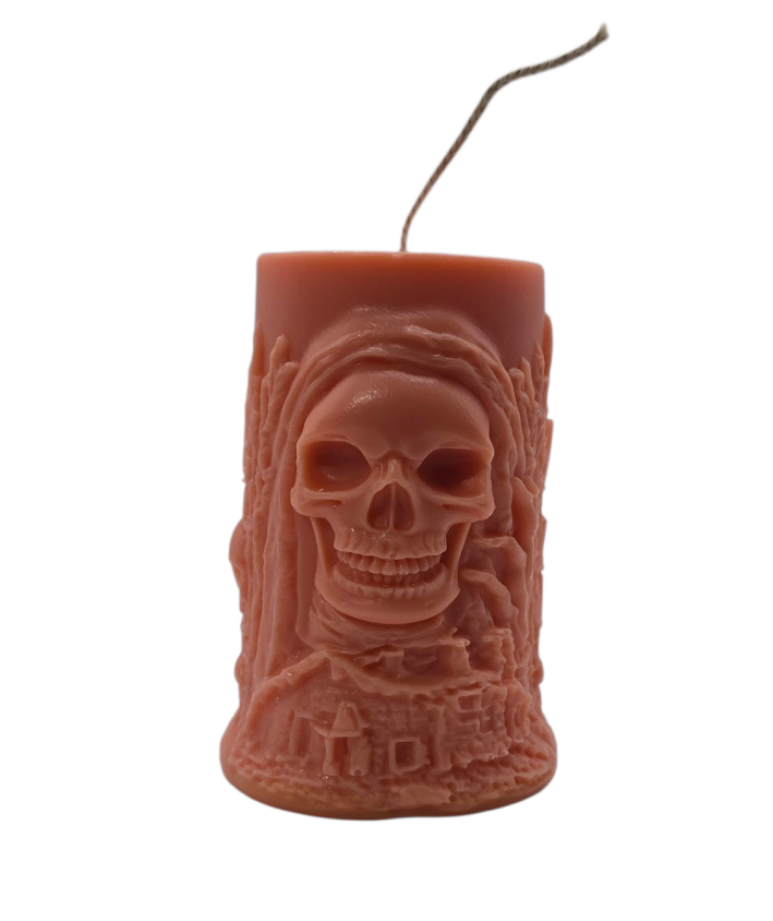 Apple Cider Spiced Demon Pillar Candle