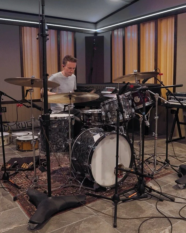 @johnseatonmusic&rsquo;s record is out today! It&rsquo;s a perfect slice of indie rock and I think John&rsquo;s best yet. Here are a few drum highlights from the studio:

1. Electricity
2. Borrowed Time
3. Resonating 
4. The River

Vocals/guitars: @j