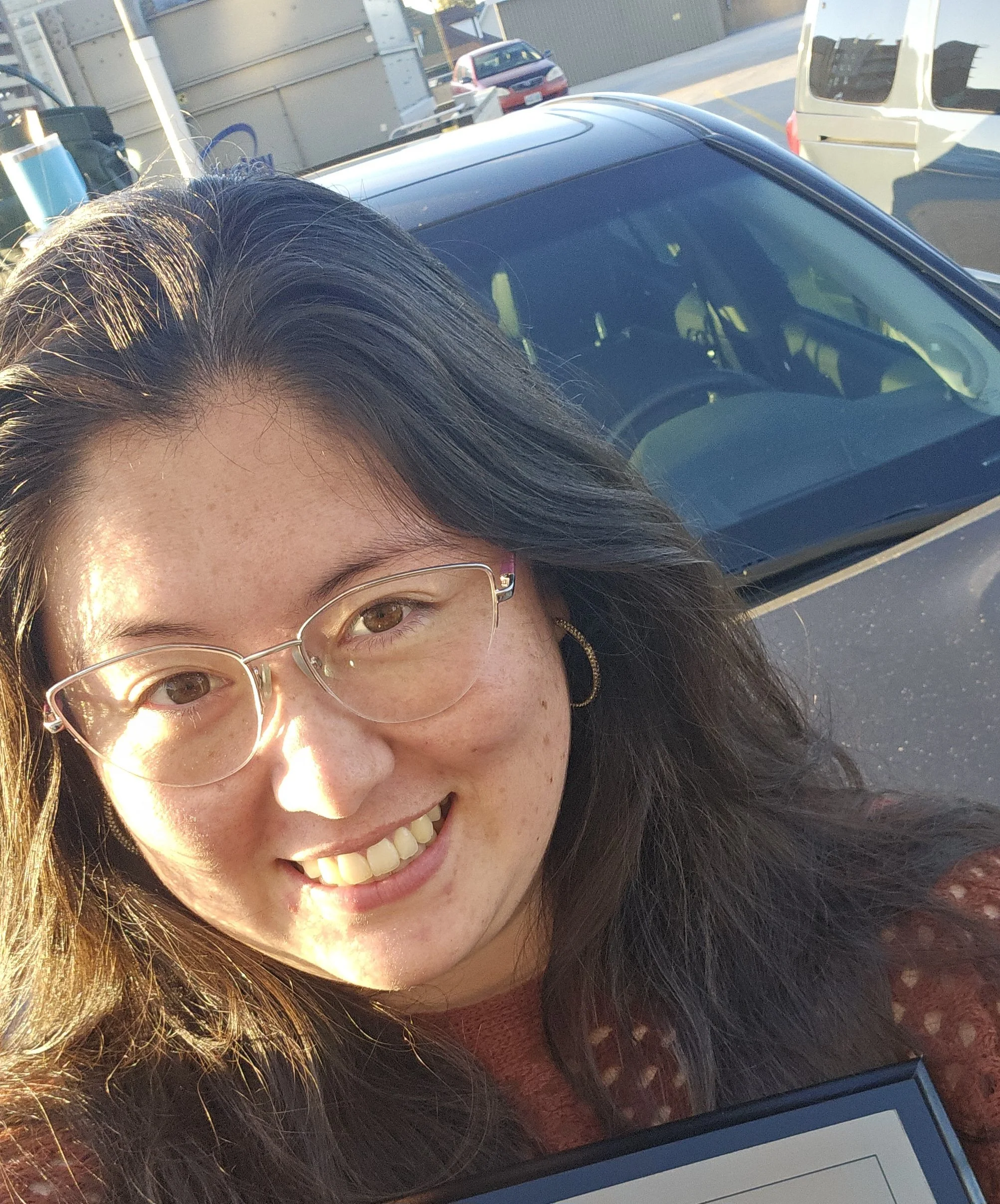 Selfie of Sierra Mitobe, Secretary