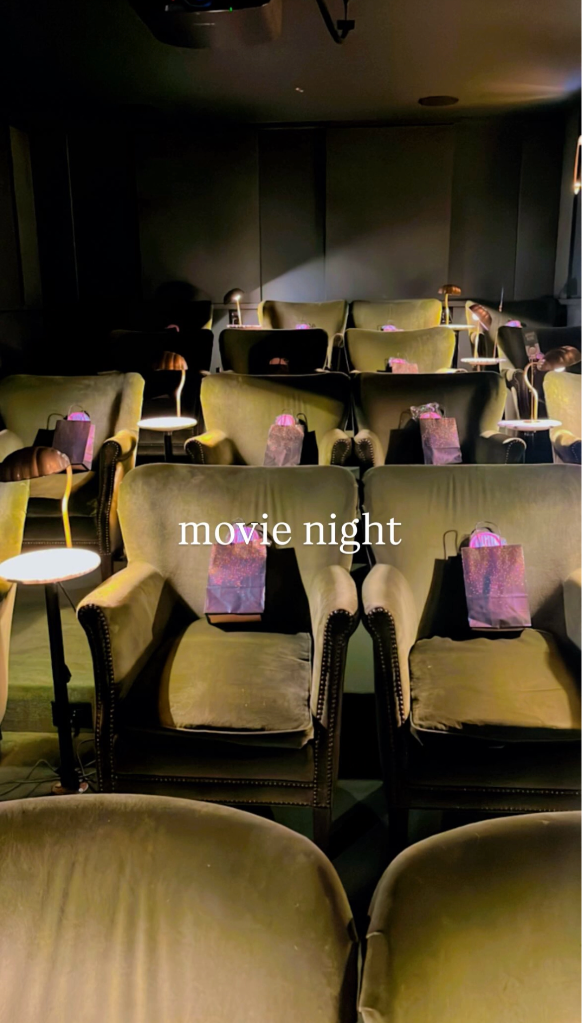 Seated with Strangers Movie Night