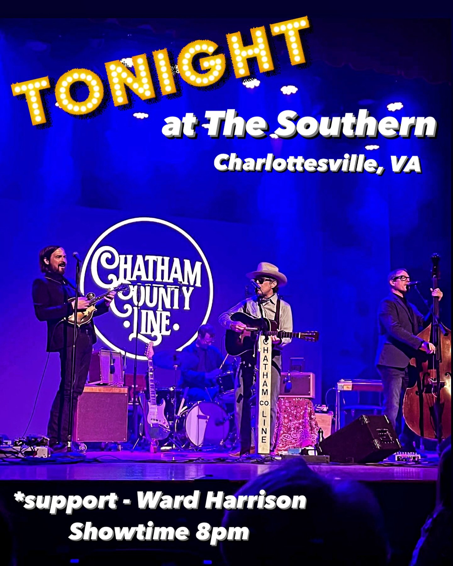 🚨TONIGHT-Don&rsquo;t miss the last show of the Northeast Hiyo Release Tour at @southerncville in Charlottesville, VA w/ @thewardshop opening the show at 8pm.🙌

CCL performs LIVE at @southerncville in Charlottesville, VA w/ @thewardshop 
Doors - 7:3