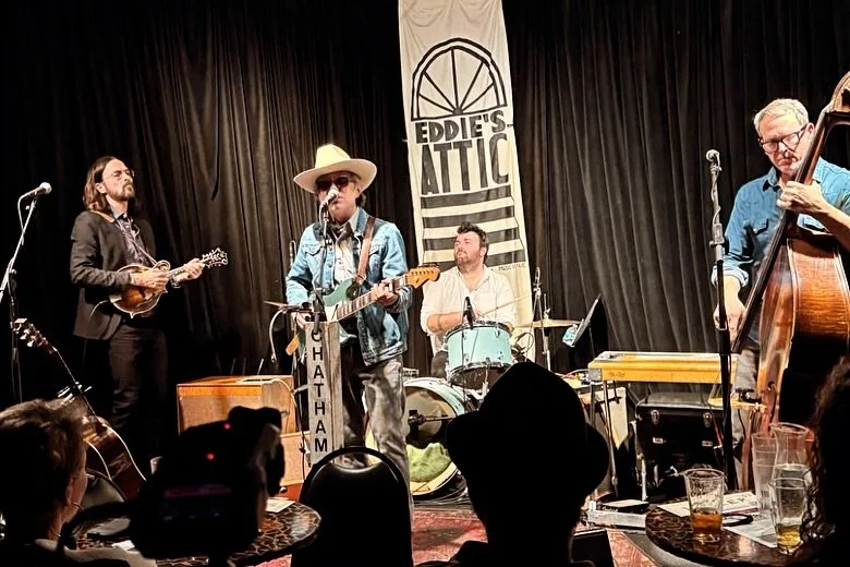 Had us a real good time playing the first two CCL shows of the year. Thanks to everyone who came out to see us at the @thegreyeagle and @eddiesattic this past weekend. Huge thanks to ace talent @seantrischka for joining us on this run and @mphillipsm