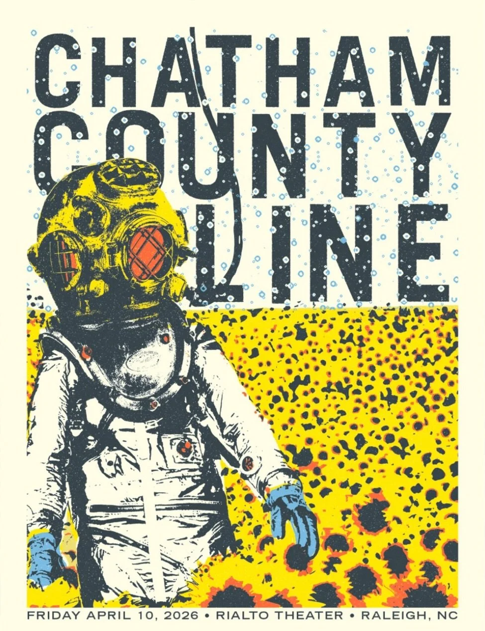 🌻What is Spring without a hometown CCL show at @the.rialto? We don&rsquo;t know and are not prepared to find out.
Announcing An Evening With CCL at The Rialto Theater this April 10th. Just us, one long set at 8pm. We will have this great poster by t