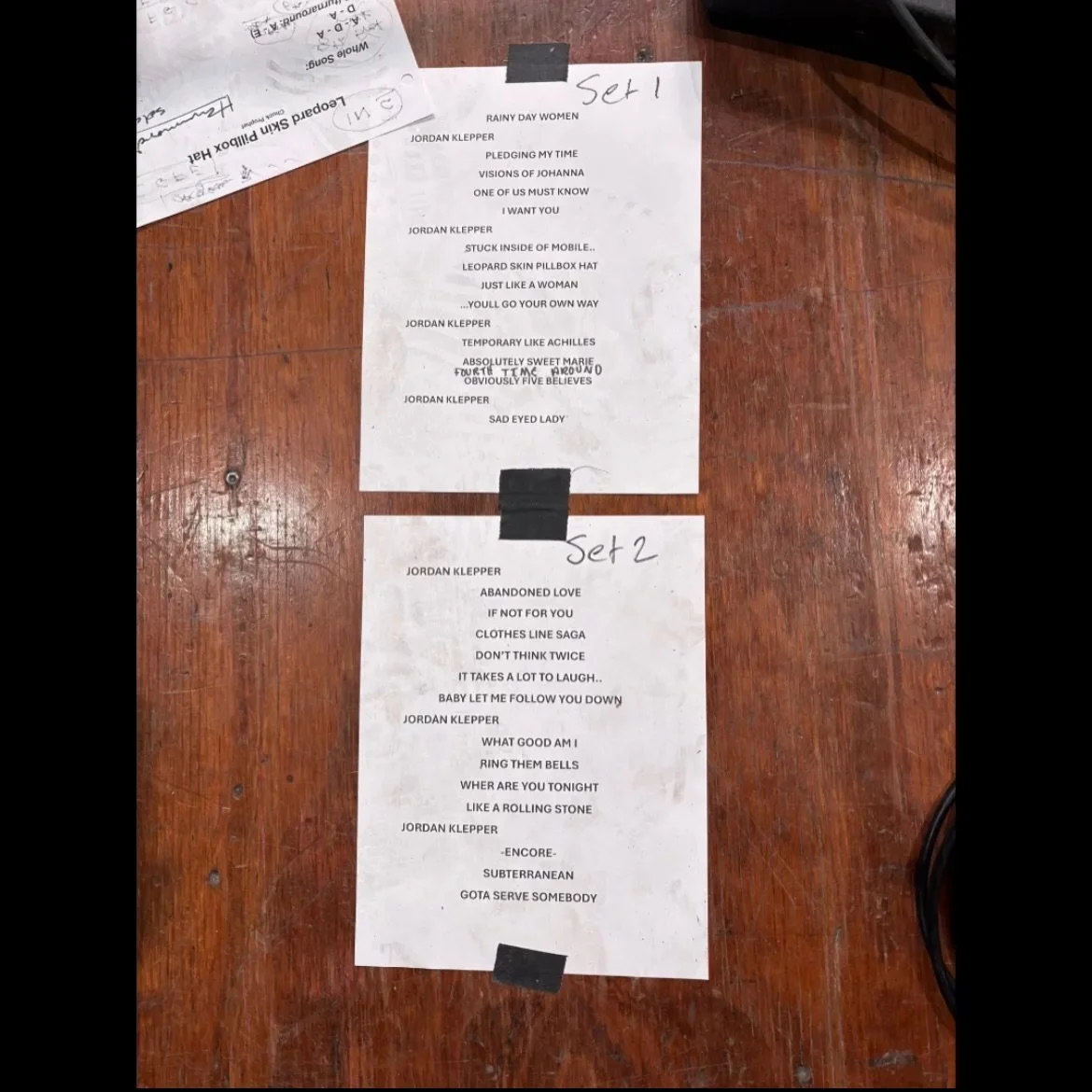 Sooner Or Later. Between the magical voices joining us and the spot-on Dylan comedy of @jordanklepper, Friday was an amazing night to be a part of. Thanks to the @bobdylancenter, @cainsballroom, all of the sponsors, fans and guests for making it happ