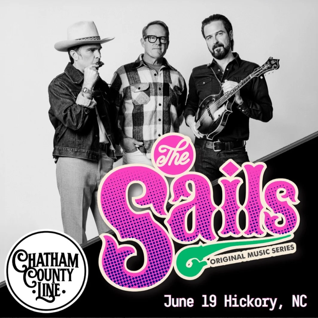 🚨Hickory, NC! Big CCL show announcement - Excited to announce that CCL will be performing on June 19 for @hickorywellcrafted - The City of Hickory&rsquo;s Sails Original Music Series. 
This is a free show and music starts at 7 PM. Mark your calendar
