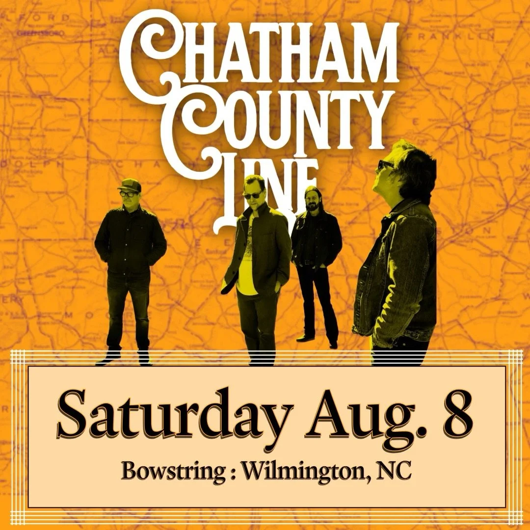 🚨Show Announcement - Saturday, August 8 CCL is heading down to Wilmington, NC to perform at @bowstringwilmington. We&rsquo;re looking forward to this show and tickets are available now. See you soon! 

🎟️: whollyticket.com/e/cclwilm / chathamcoline