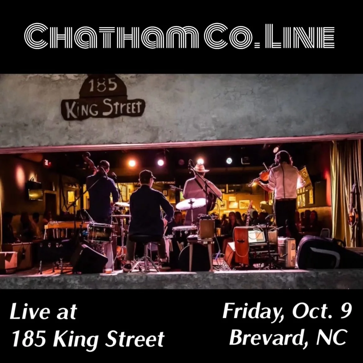 Good times ahead and looking forward to our show this Friday Oct. 9 at @185kingstreet in Brevard, NC. Hope to see you there! 

🎟️: Grab your tickets now at 185kingst.com
Showtime 8pm

Photo by @kwvltz