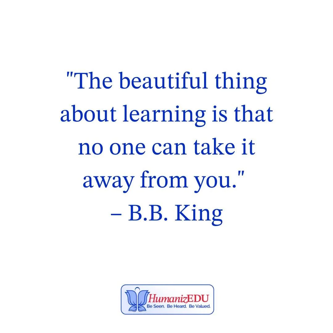 "The beautiful thing about learning is that no one can take it away from you." - B.B. King 
Are you following along with our #HappyEducatorAdventure 
#education #educators #teachers #principals #schoolleaders #schooladministrators