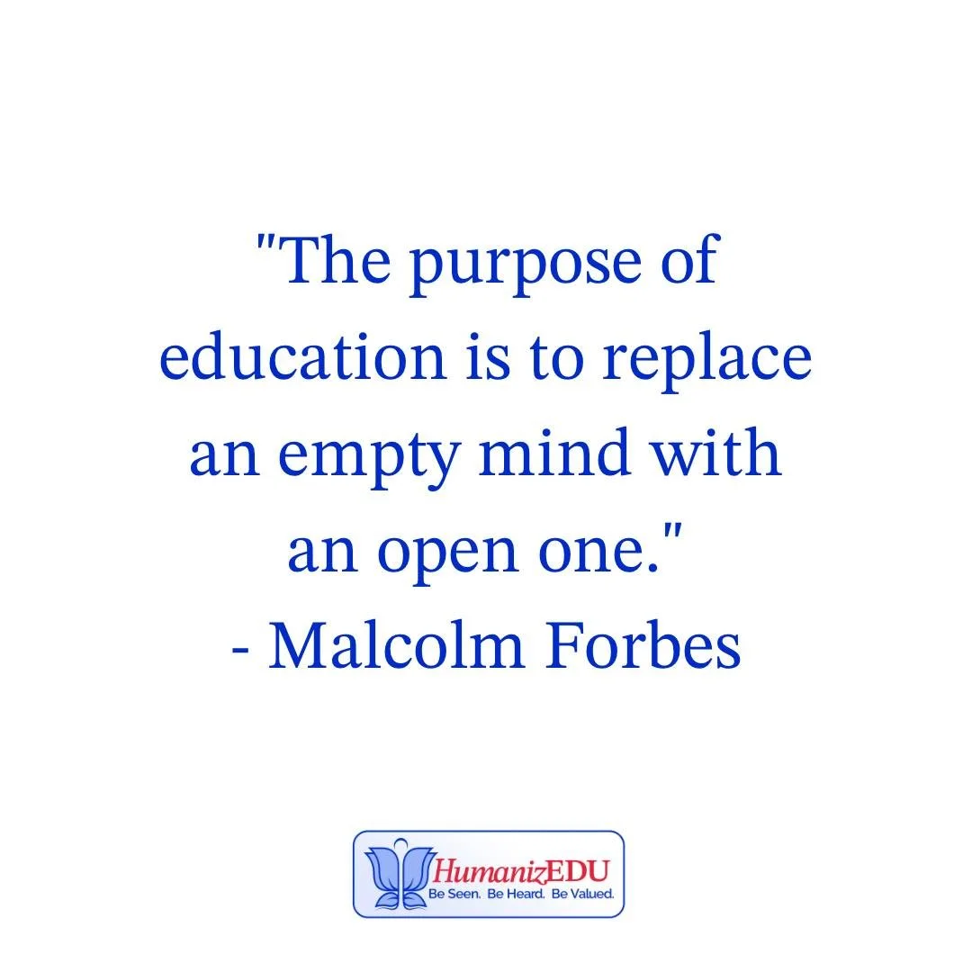 “The purpose of education is to replace an empty mind with an open one” - Malcom Forbes 
#teachers #principals #affirmations #manifesting #schoolculture #selfcare #learning #educators