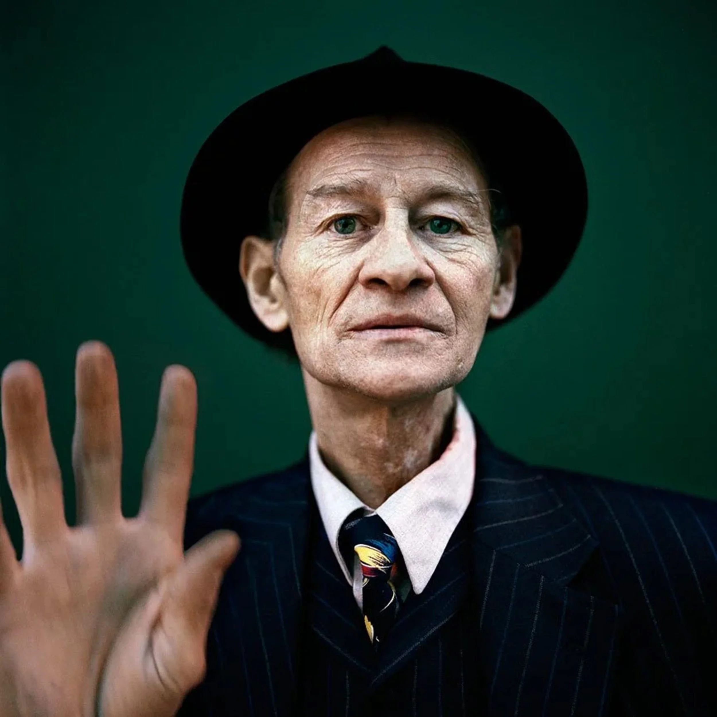 Alex 'Hurricane' Higgins. 1949-2010. Snooker champion.I was commissioned to take his photograph as part of an exhibition at Belfast City Hall.

I had to get him to agree to it. Alex at the time had throat cancer and was addicted to both alcohol and g