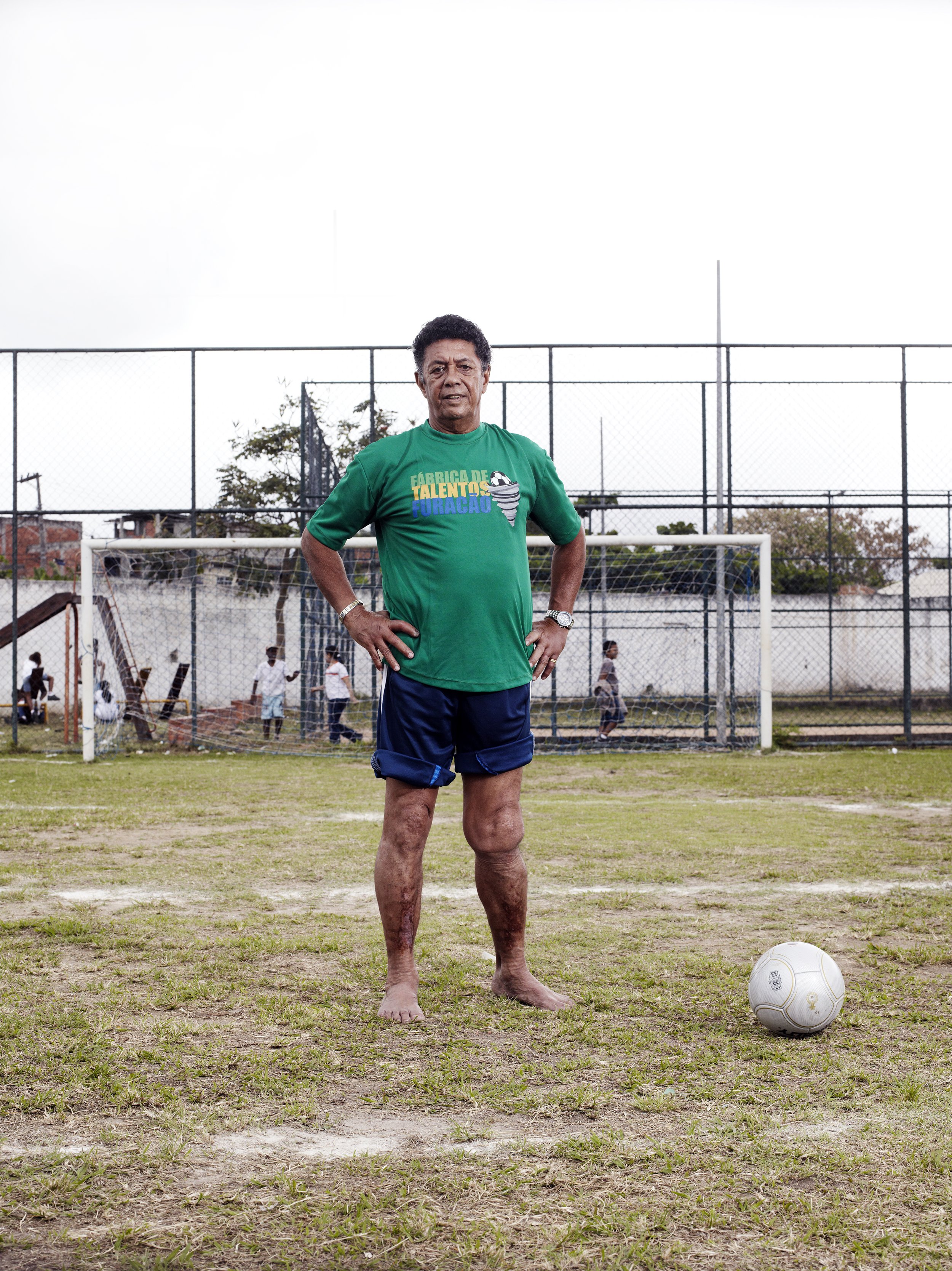 Amarildo. Brazil. 1962. "Pelé got injured early in the tournament and I was brought in to replace him. I mean, how do you replace Pelé!? But somehow I did and I scored in the Final to win."

Photographed in Rio de Janeiro.