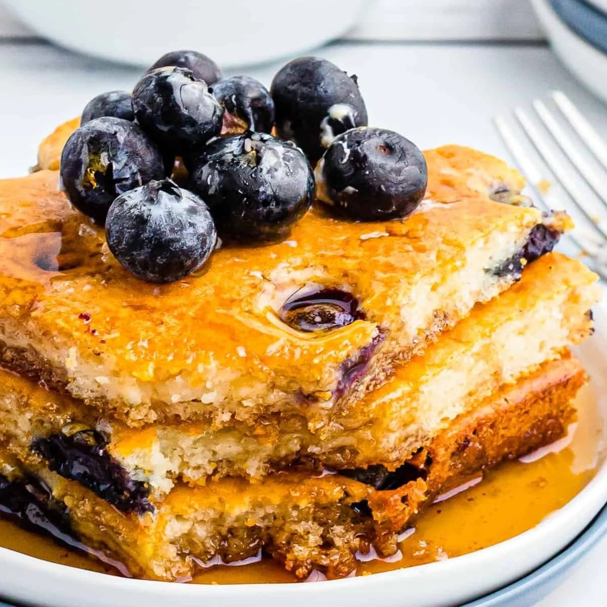 Sheet Pan Blueberry Buttermilk Pancakes