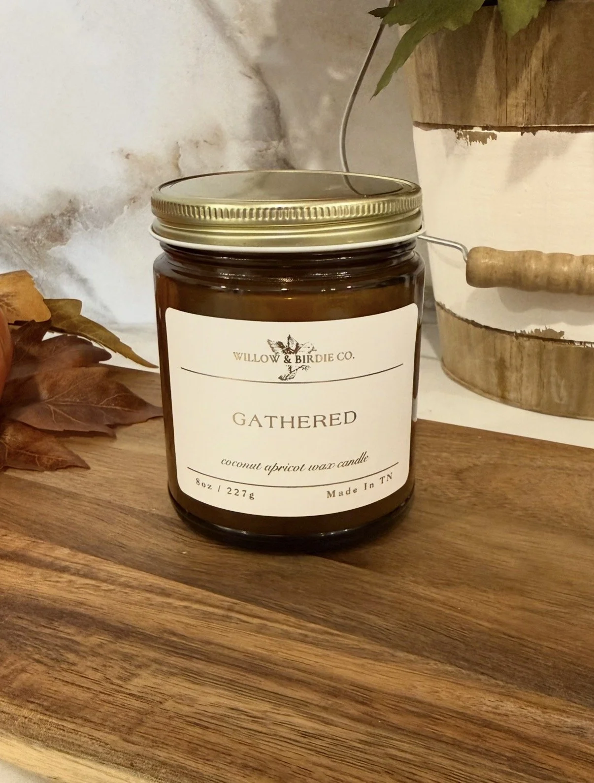 Gathered Candle 8oz