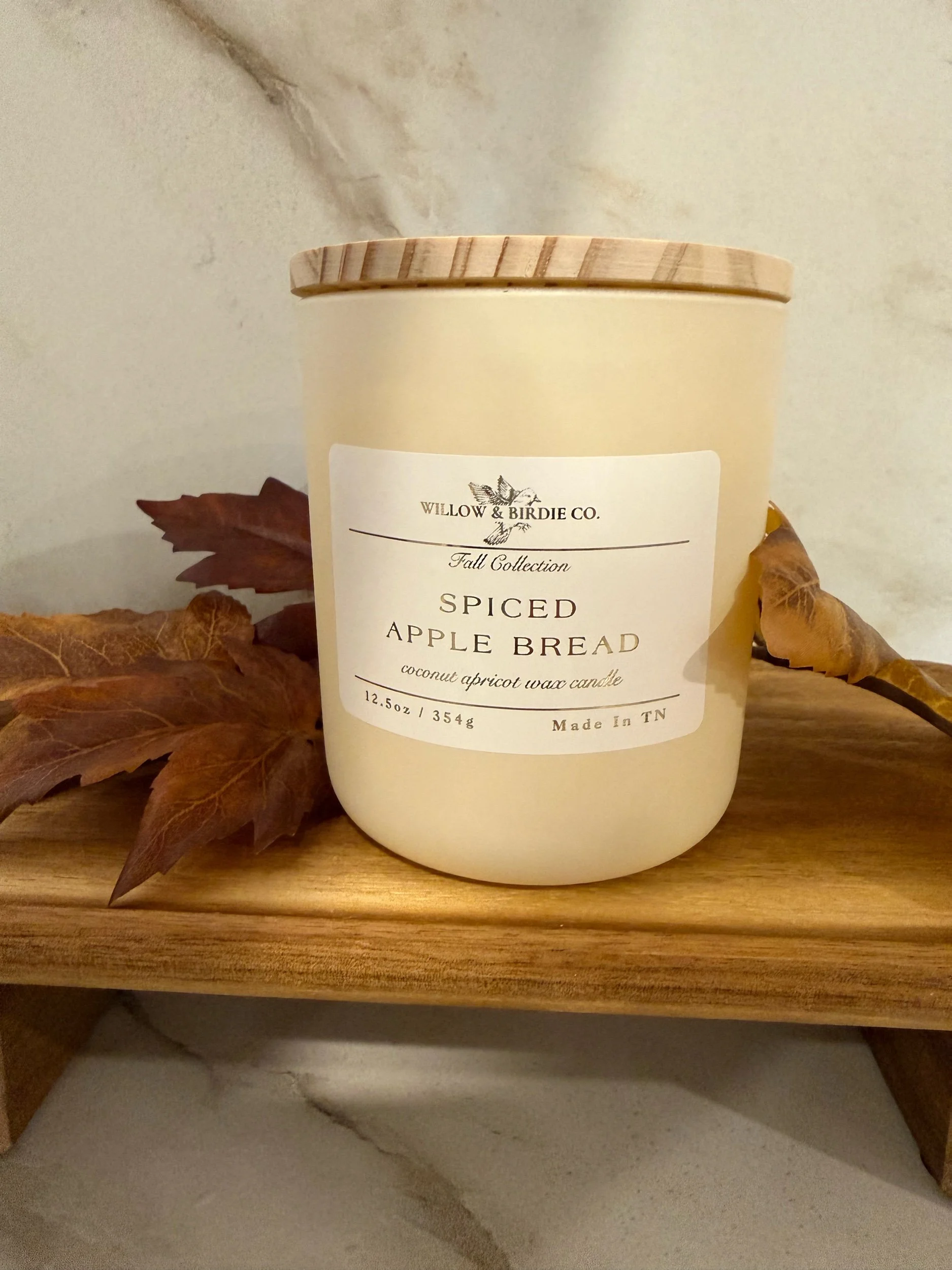 Spiced Apple Bread Candle - 12.5oz