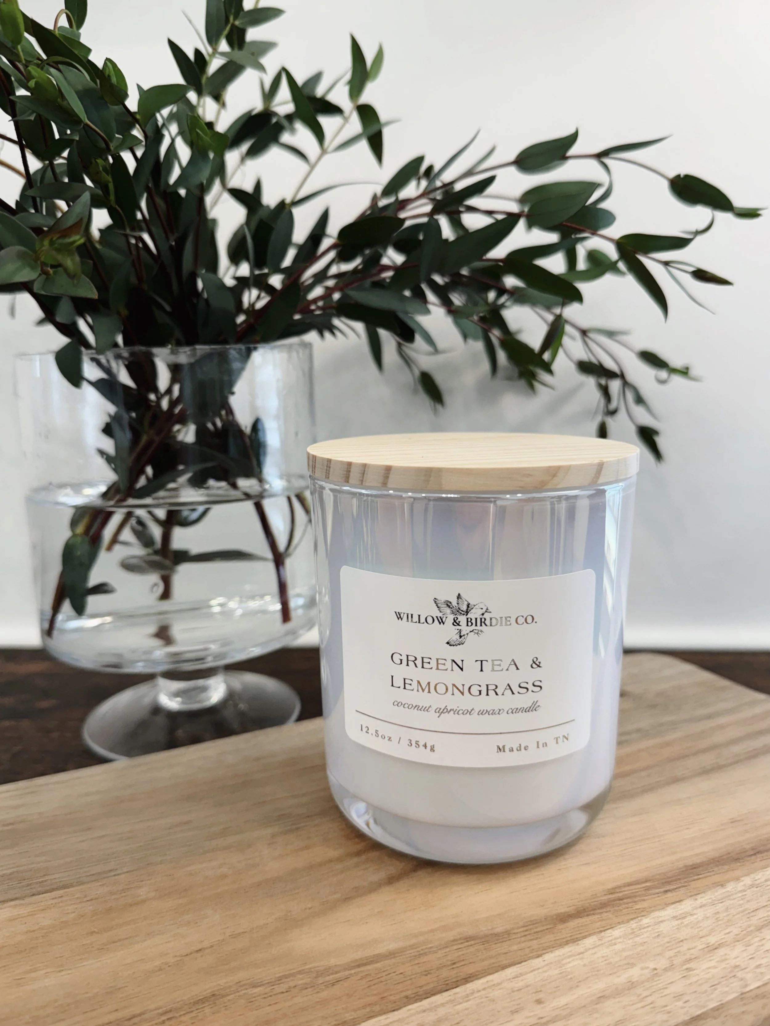 Green Tea & Lemongrass 12.5oz Candle